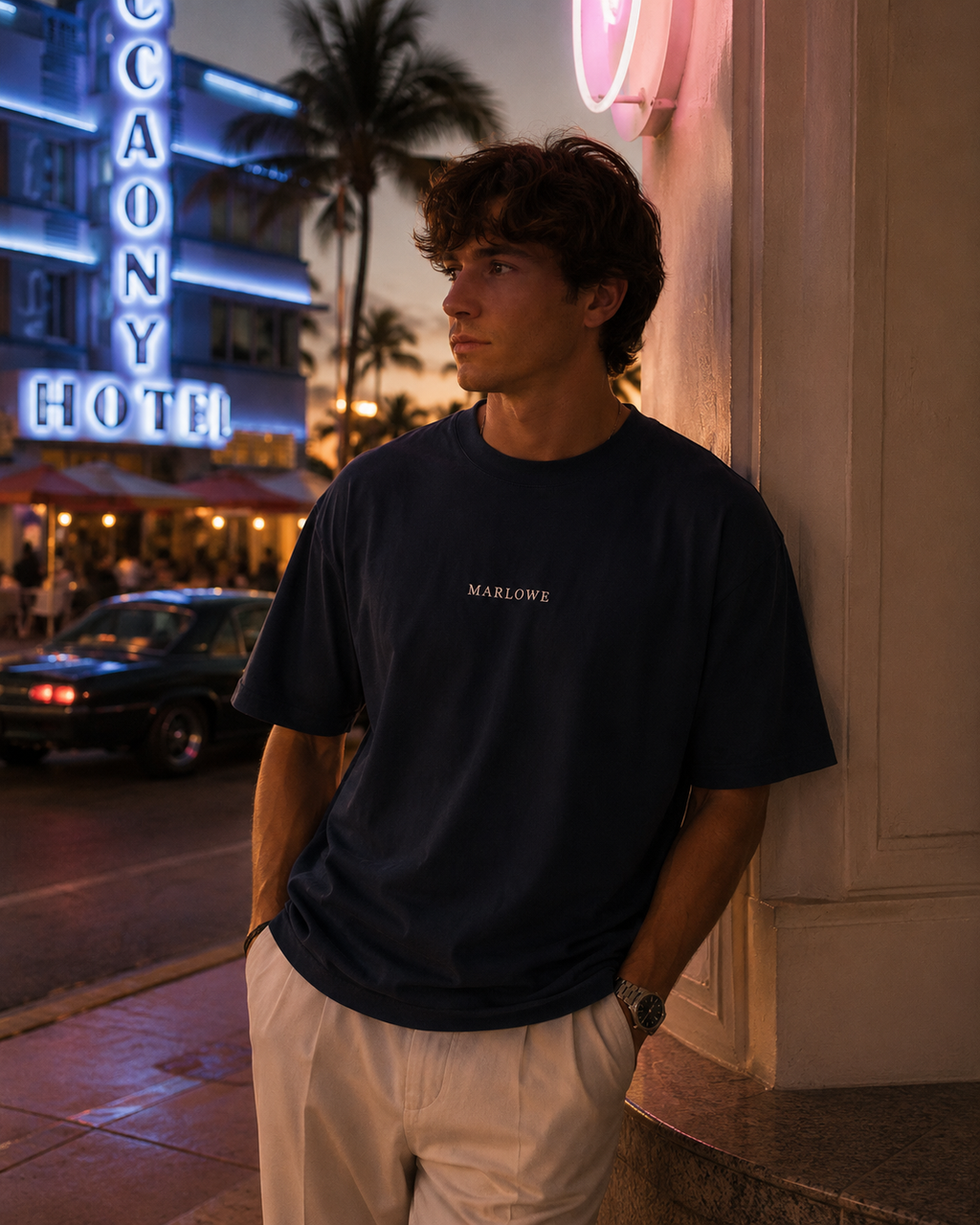 THE CORE TEE - NAVY