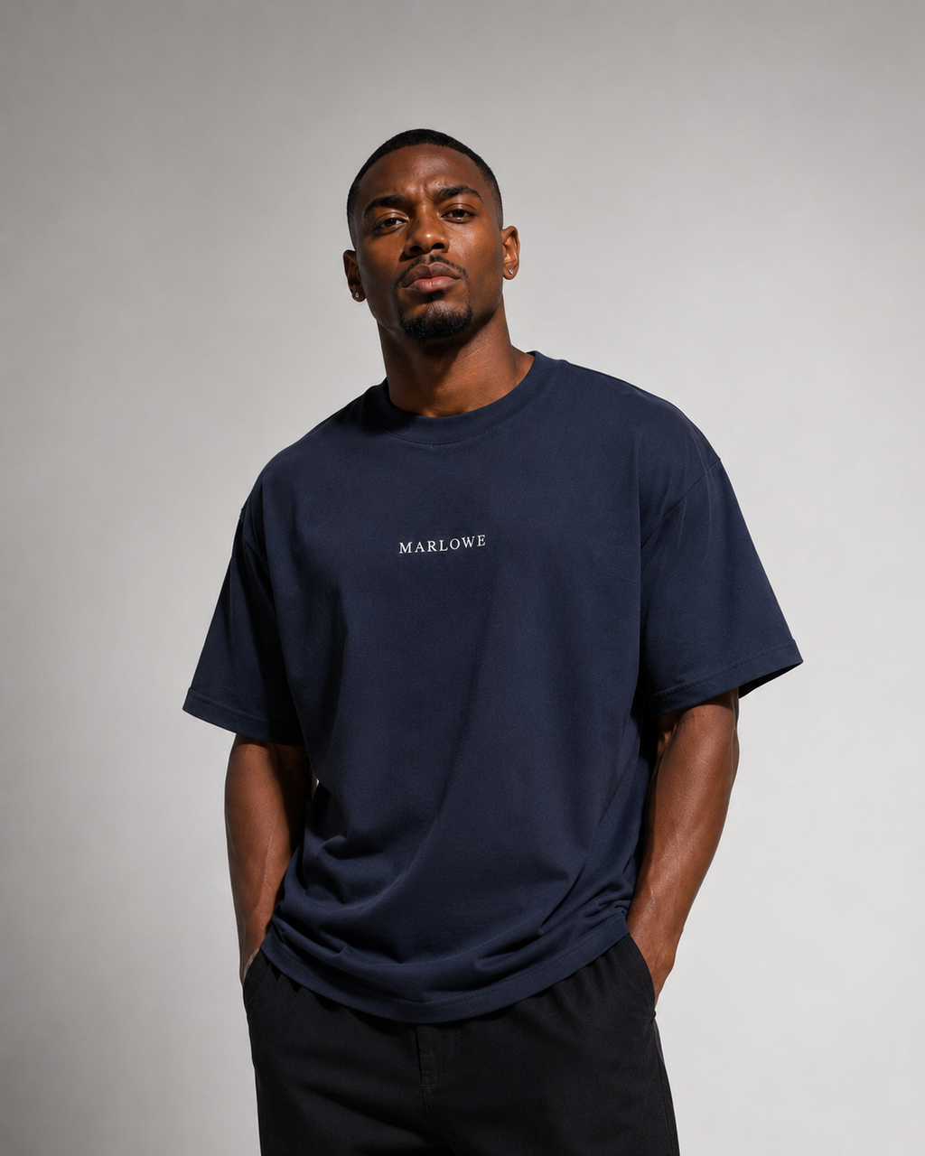 THE CORE TEE NAVY