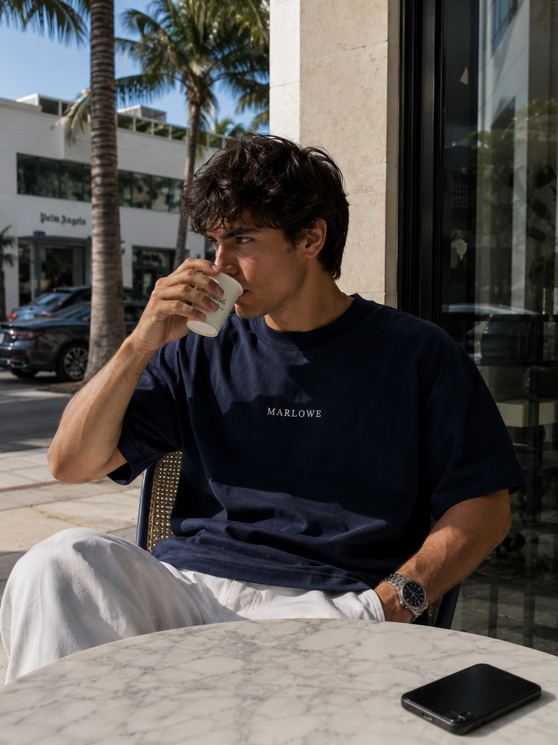 THE CORE TEE - NAVY