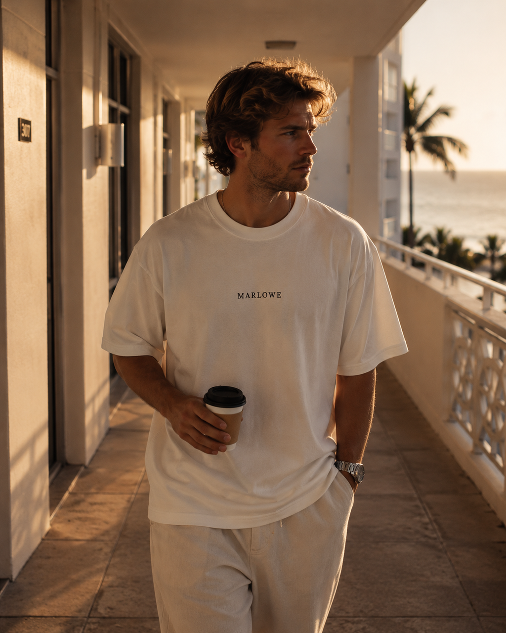 THE CORE TEE - IVORY