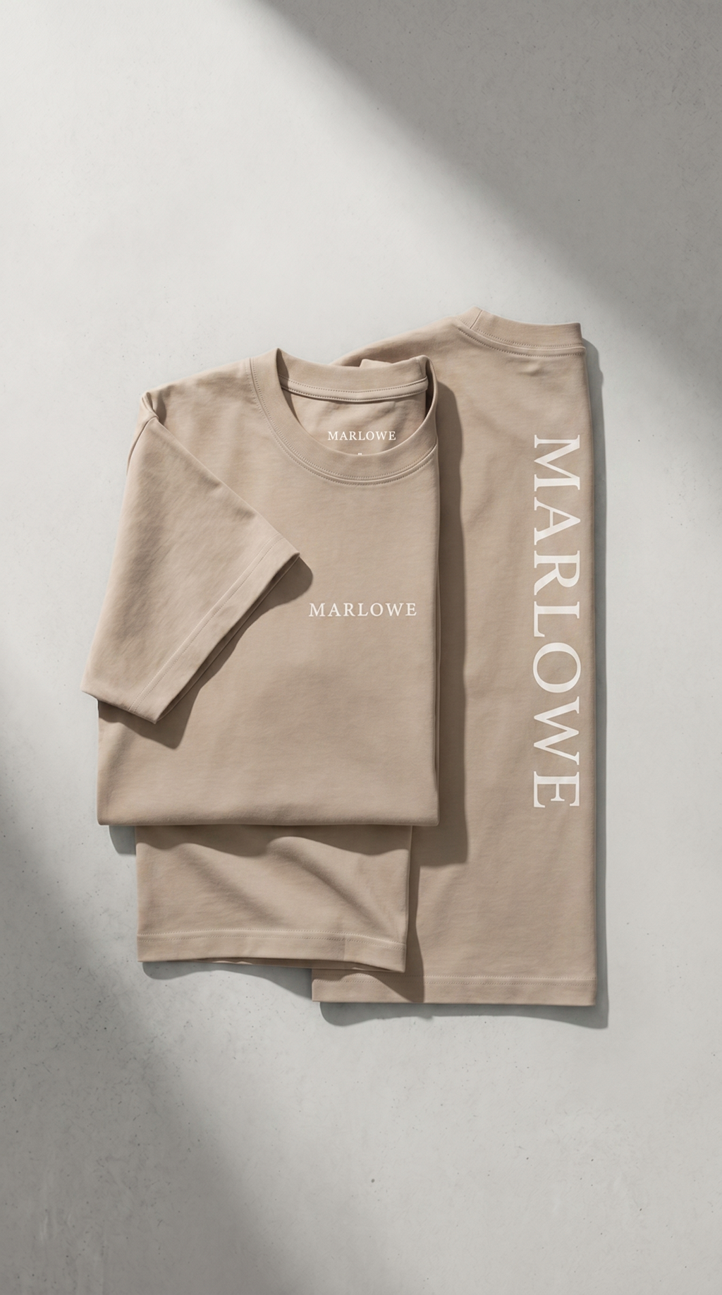 THE CORE TEE - STONE