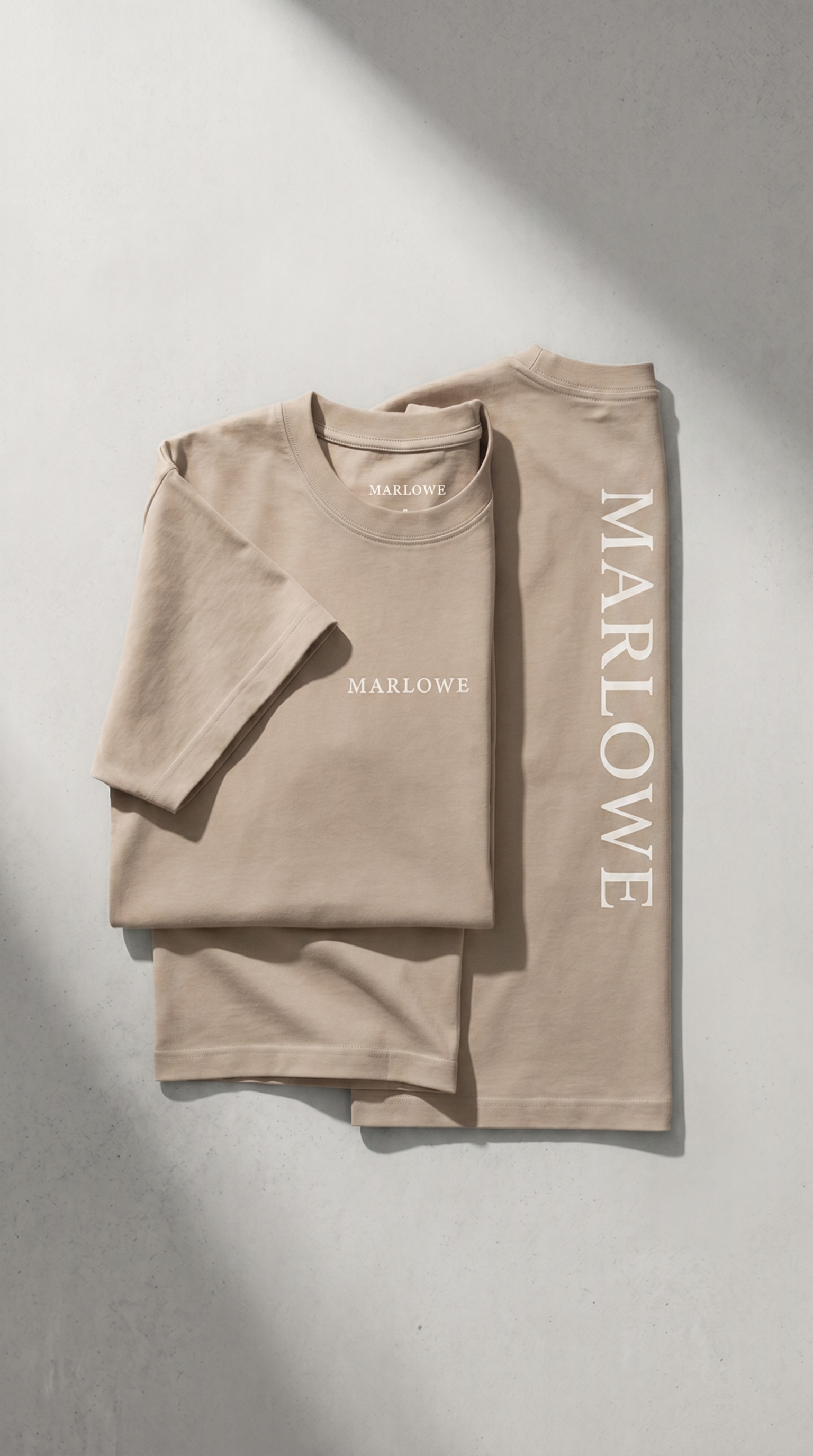 THE CORE TEE - STONE